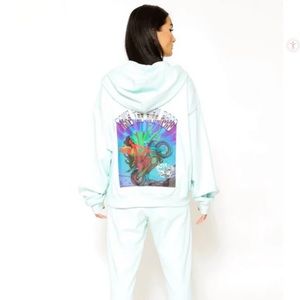 Boys Lie Take the High Road Hoodie - Mint